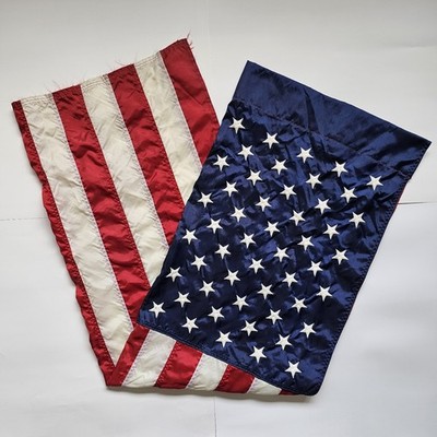 Annin & Co. 2.5' x 4' Nylon USA American Flag NYL-GLO ColorFast July 4 50'' x 29''