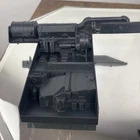 1987 GI Joe Defiant Space Shuttle Crawler Gantry Engine Grille Accessory Part