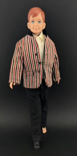 Vintage 1965 Mattel #1090 Ricky dol Doll in #1503 Sunday Suit [update shirt]