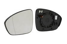 Specchio Vetro di Ricambio SX Adatto per Renault Clio V B7_06/19- Con Piastra