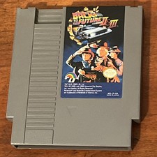 Back to the Future Part II 2 & III 3 (Nintendo Entertainment System 1990) NES