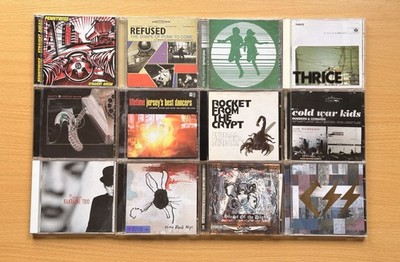 Punk Pop EMO CD Job Lot - Pennywise, Refused, Rival Schools, Thrice, Sparta ++++
