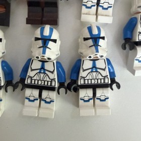 Lego 75004 75002 8098 7675 7680 8037 Star Wars 501st Clone Trooper Minifigures