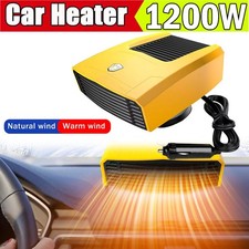 12V 1200W Car Heater Fan Cooler Portable Window Defroster Demister Air Purifier