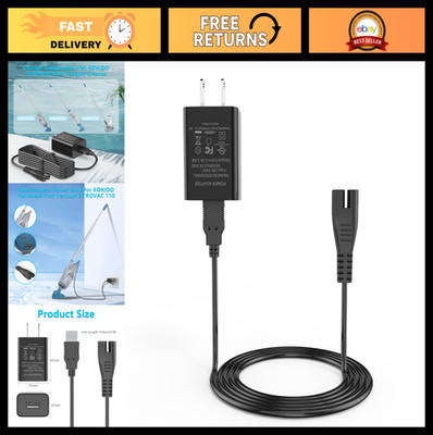 5V Pool Vacuum Charger Compatible with Xtrovac 100 110 200 & Telsa 5 - Power Ada