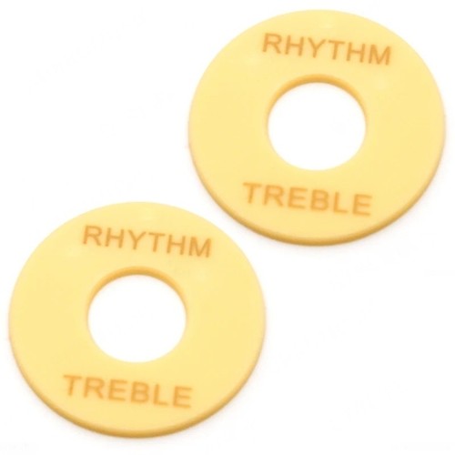 5x schwarz/gold LP Gitarre Kippschalter Unterlegscheibe Rhythmus Höhen Ring für Les Paul - Bild 17 von 37
