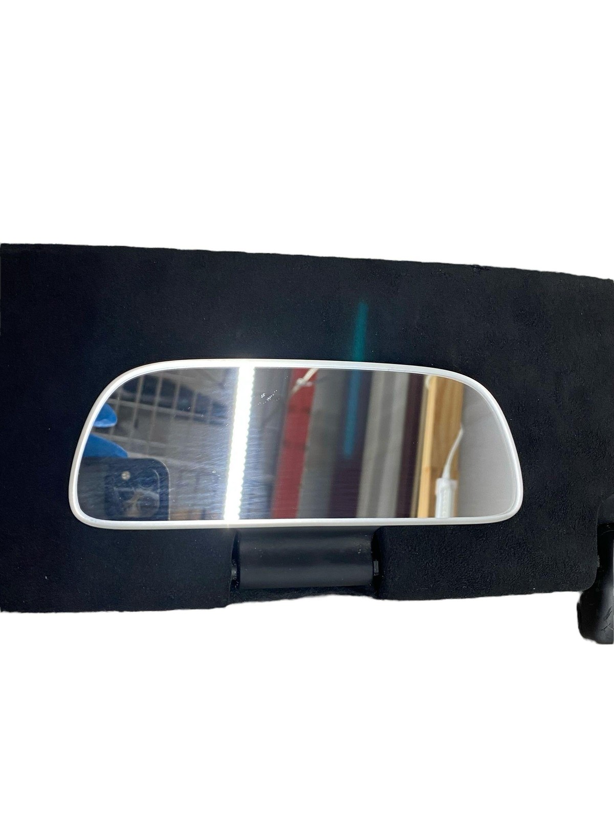 2024 MCLAREN ARTURA RH RIGHT SUN VISOR SHADE BLACK *SMALL TEARS* OEM