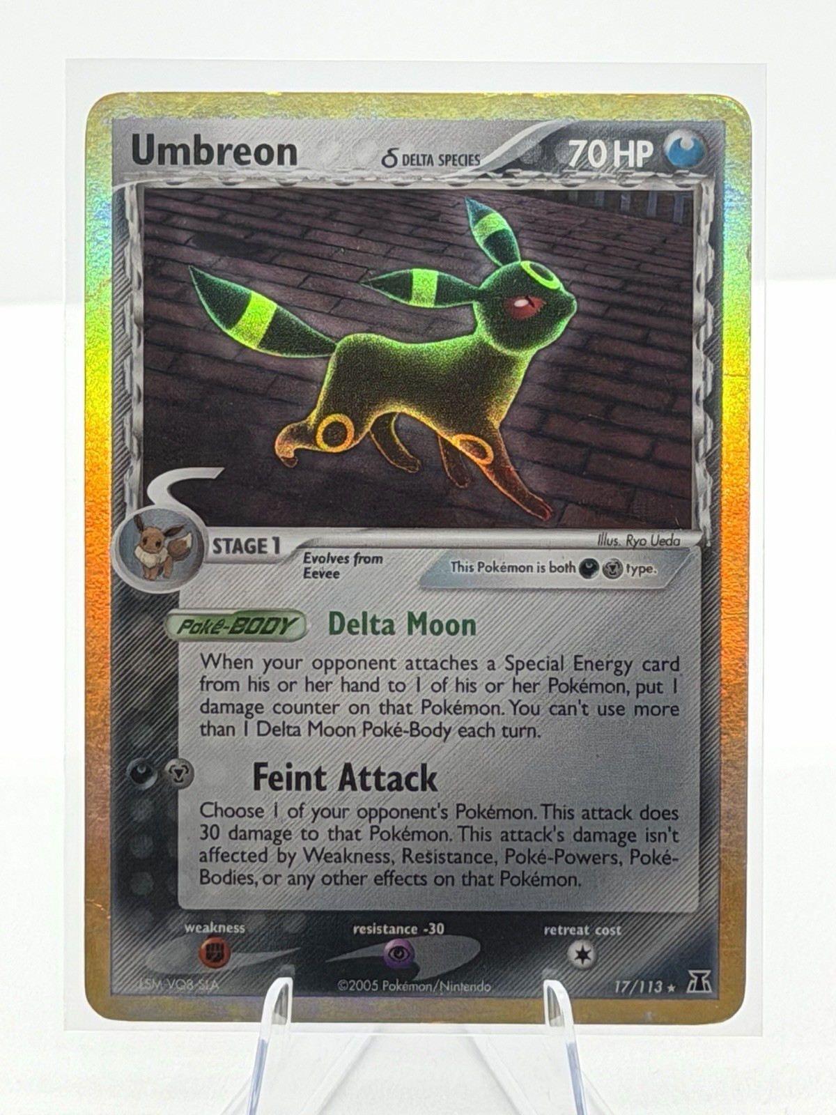 Umbreon (Delta Species) 17/113 Delta Species Holo