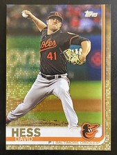 David Hess 2019 Topps Baseball GOLD /2019 Baltimore Orioles #552