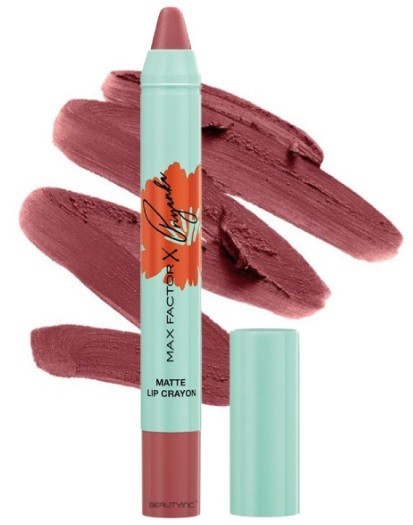 Max Factor Priyanka Matte Lip Crayon 001 Mauve Love chubby fat lips