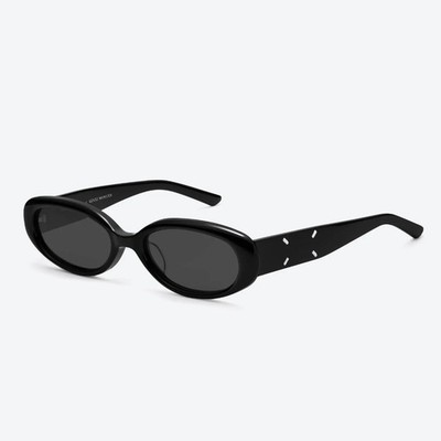 Gentle Monster x Maison Margiela MM206 Black Gray Sunglasses
