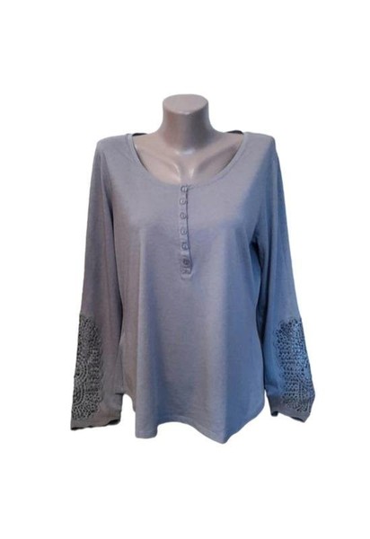 Women Laura Ashley Top Beige Viscose 40 / L / 48