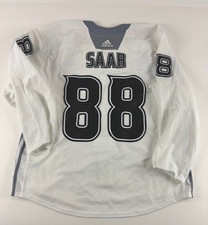 Zach Saar Anaheim Ducks Practice Worn NHL Hockey Jersey Size 58 MIC
