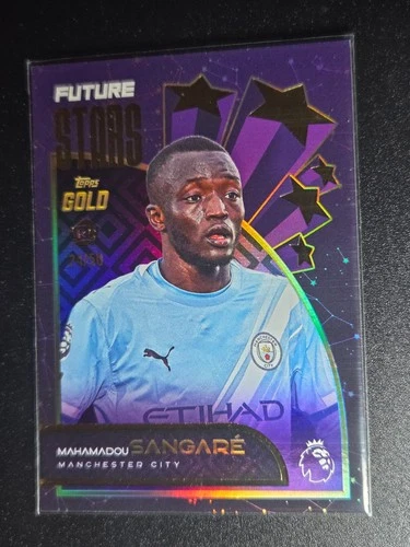 Topps 2026 Premier League Gold Future Stars Rookie Mahamadou Sangare 24/50 MCFC