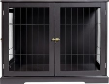 TRIXIE 29.5" Indoor Dog Crate, Wooden Crate Table for Dogs Up to 25 lb, Small...