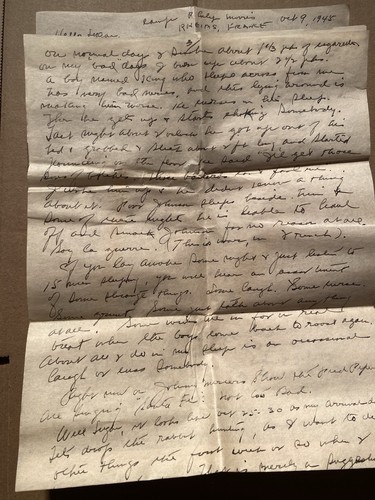 Grande Lotto Lettere D-Day Sbarco Patton Germania Francia Belgio Prigionieri Cechi - Foto 23 di 23