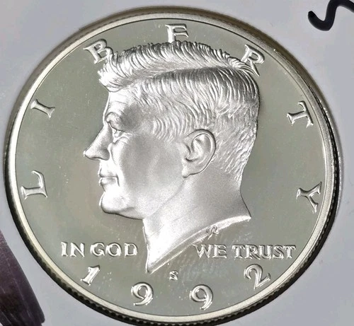 1992-S Silver Proof Kennedy Half Dollar 90% Silver Uncirculated US Coin 50c JFK