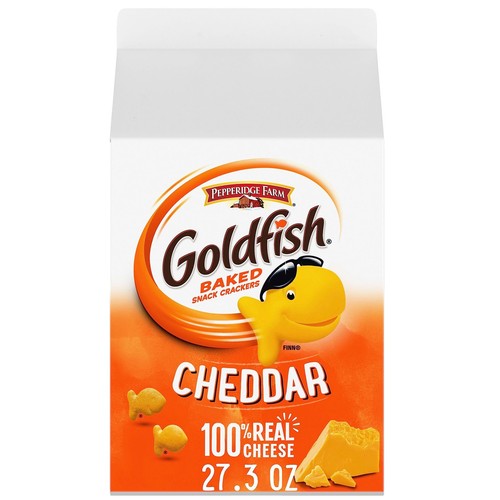Cheddar Cheese Crackers 27.3 oz Carton