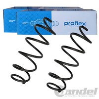 2X Proflex Fahrwerksfedern Vorne Passend FüR Fiat Doblo Opel Combo | PX1-0122