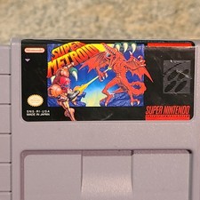 Super Metroid 1994 (Super Nintendo SNES) Authentic Cartridge Only. (H2)