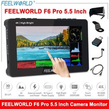 F6 Pro 5.5 Inch DSLR Camera Filed Monitor Touch Screen 1600nits Ultra Bright IPS