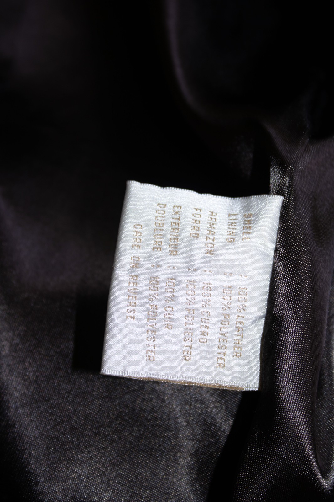 Cache Single Button Front Genuine Leather Jacket … - image 5