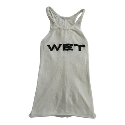 YZY (Yeezy) Mowalola WET Tank Women s Size 1 White ~ L@@K!