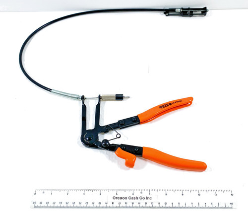 MATCO Tools (HCPR20A) Ratcheting Hose Clamp Pliers Flex Orange VERY CLEAN!