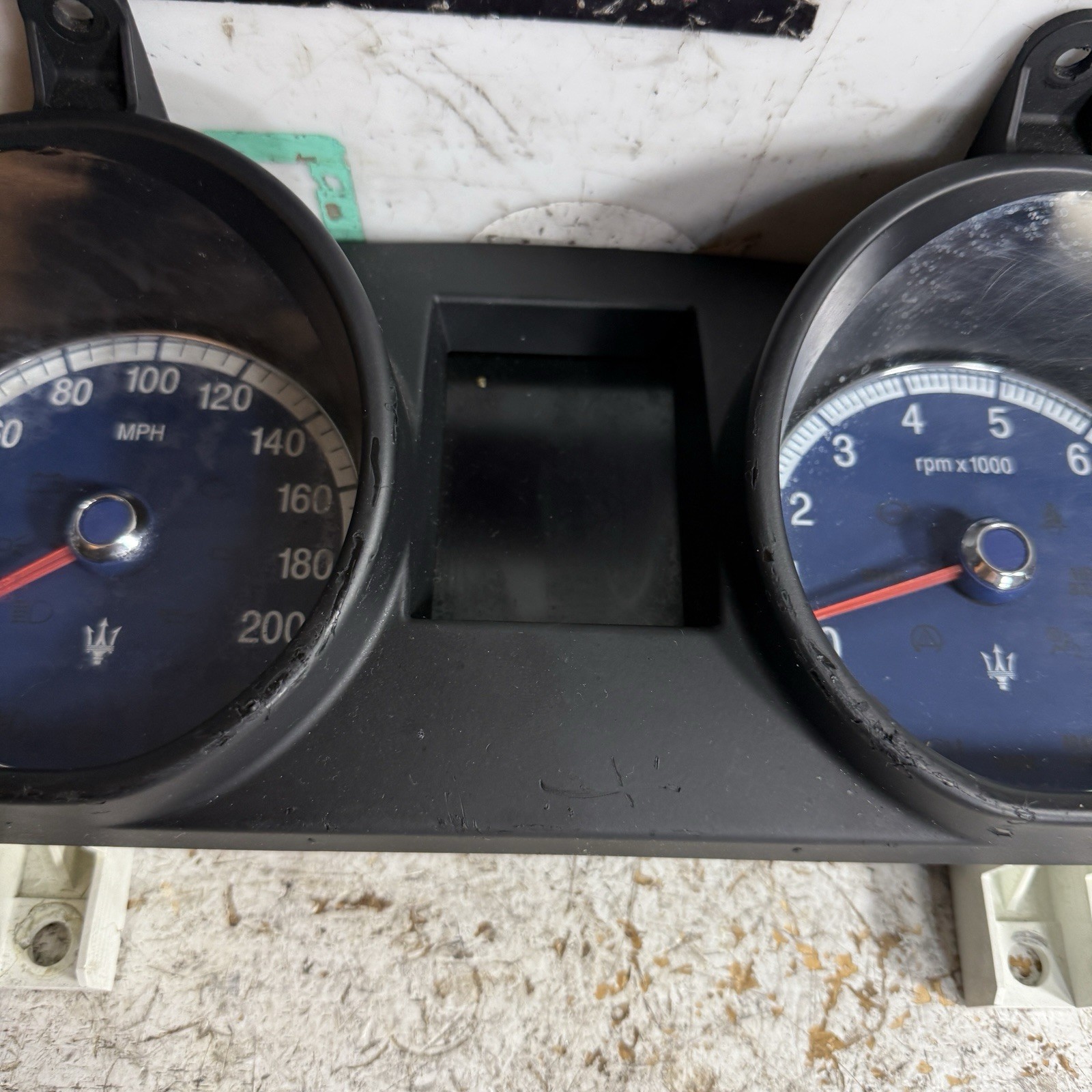 03-08 Maserati Quattroporte Instrument Cluster Speedometer M139