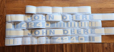 Tractor decal set stickers to fit John Deere 4240 