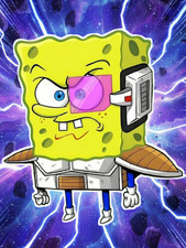 SpongeBob SquarePants 6" High Quality Vinyl Sticker