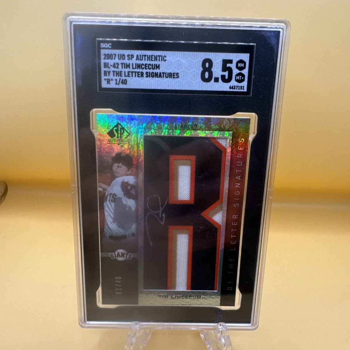 Upper Deck Tim Lincecum Baseball Sports Trading Cards