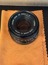 Canon FD 50mm 1:1.8 SC Manual Focus Lens for AE-1, A-1, F-1 Tested