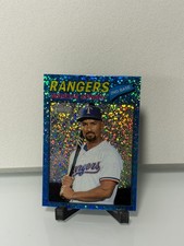 2026 Topps Heritage - Marcus Semien #366 - Blue Sparkle -