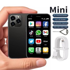Mini Handy XS15 Android 8.1 2GB RAM 16GB ROM Dual SIM 3G Klein Smartphone 3 Zoll