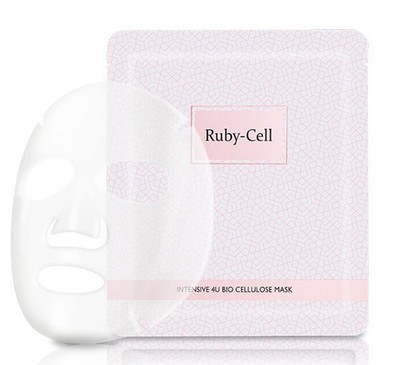 Ruby-Cell INTENSIVE 4U BIO CELLULOSE MASK 25ml x 10ea set K-Beauty
