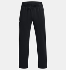 Under Armour UA RIVAL Men's Fleece Sweatpants - Black  Silver - M to 2XL - NEW 