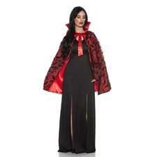 Vampire Adult Costume Mini Cape  Standard