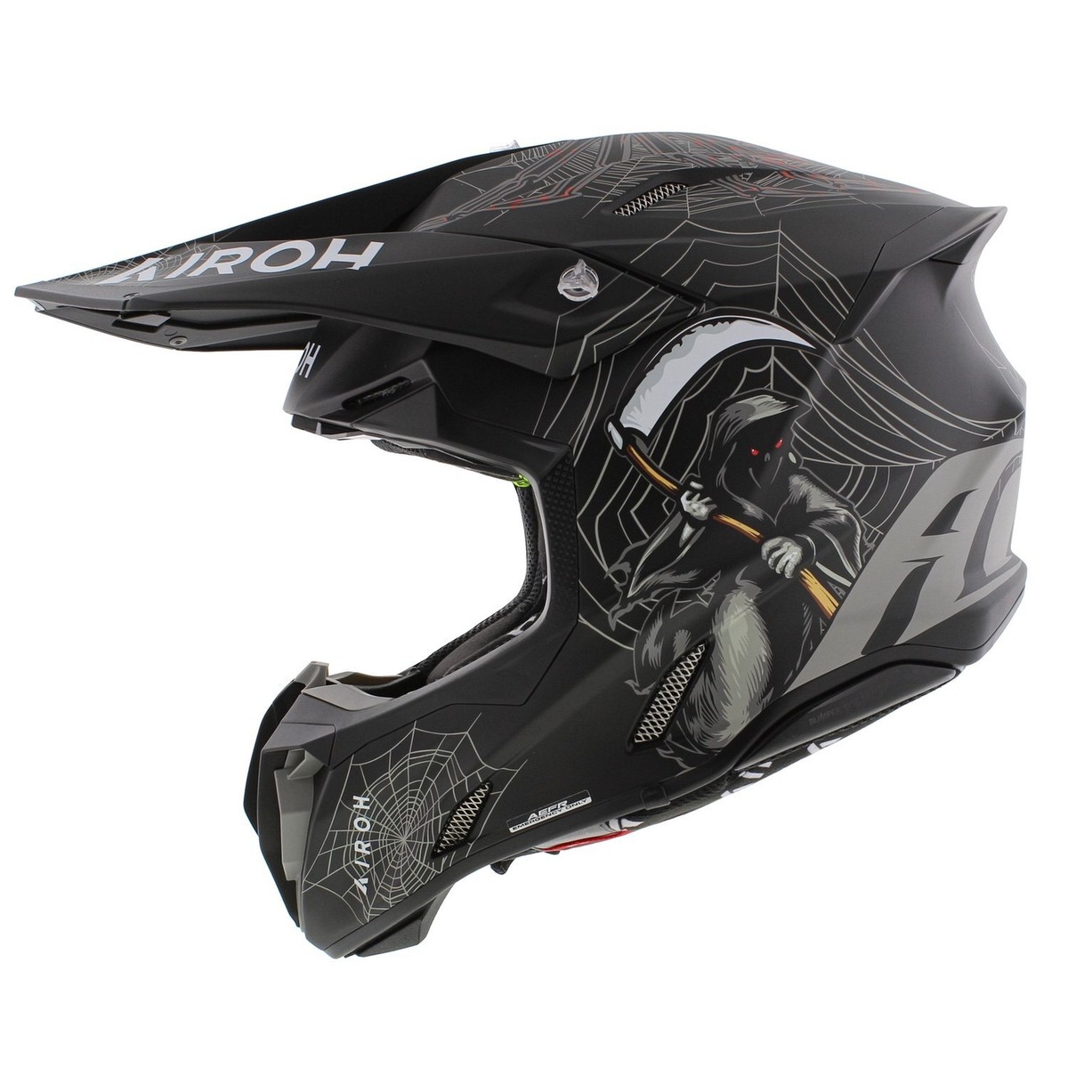 AIROH ツイスト3.0 Lサイズ Airoh Twist 3.0 MX Helmet Arcade matt black grey | eBay