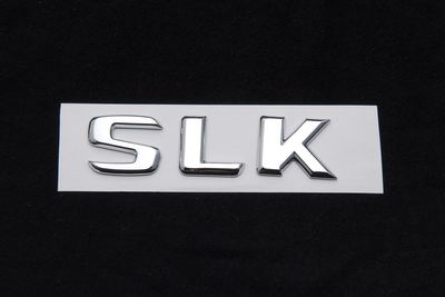 Mercedes-Benz 600SEL Trunk Lid Emblem Badge - Chrome Letters Set | Adhesive-Back, ABS Material - View #8