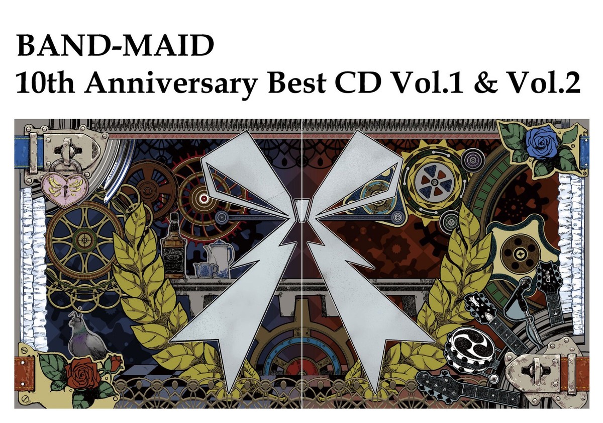 BAND-MAID 10th Anniversary Best Album CD Vol.1 & 2 Set w/ Official