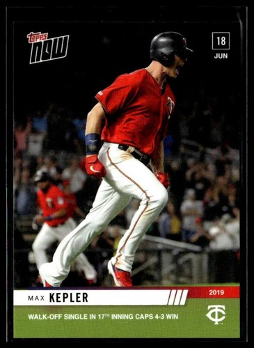 2019 Topps Now 397 Max Kepler