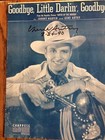 Gene Autry Signed Original Sheetmusic From The Film “South Of The Border” W/COA — photo 2