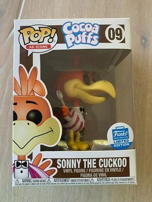 Funko Pop! 09 Sonny The Cuckoo Kellog's Cocoa Puffs Exclusive incl. Hard Stack