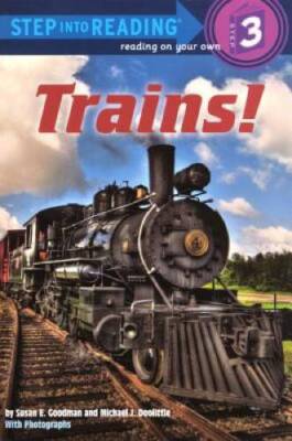 Trains (Turtleback School  Library Binding Edition) (Step Into Reading: - GOOD