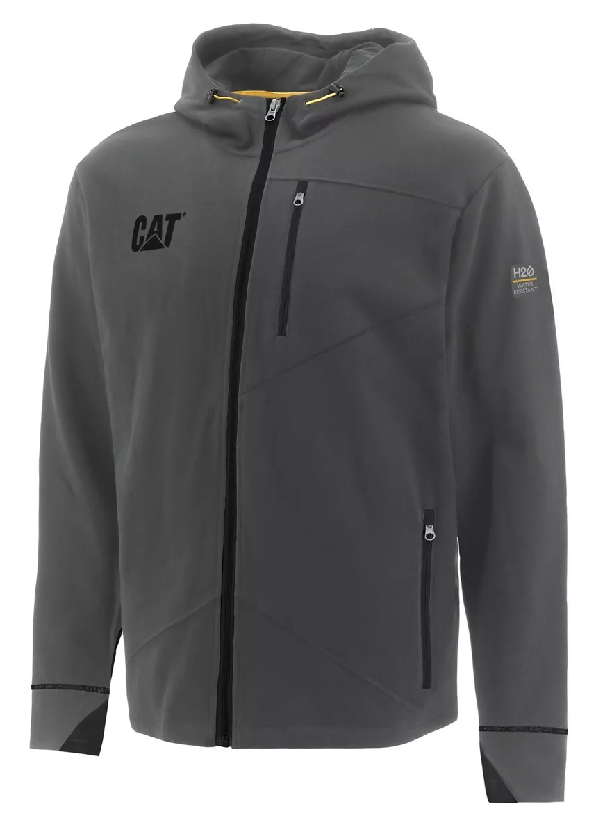 Caterpillar CAT H2O dark shadow full zip water resistant work