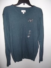 SONOMA - MEN - SWEATER - TEAL HEATHER - SIZE MEDIUM   BLK-88-69 