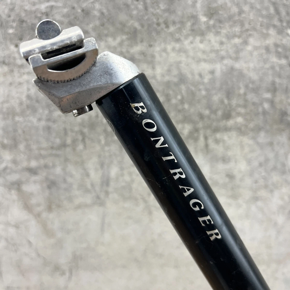 Bontrager Seatpost 31.6 mm Black 350 mm Alloy Mountain Bike 02.B 23 A2 VIntage