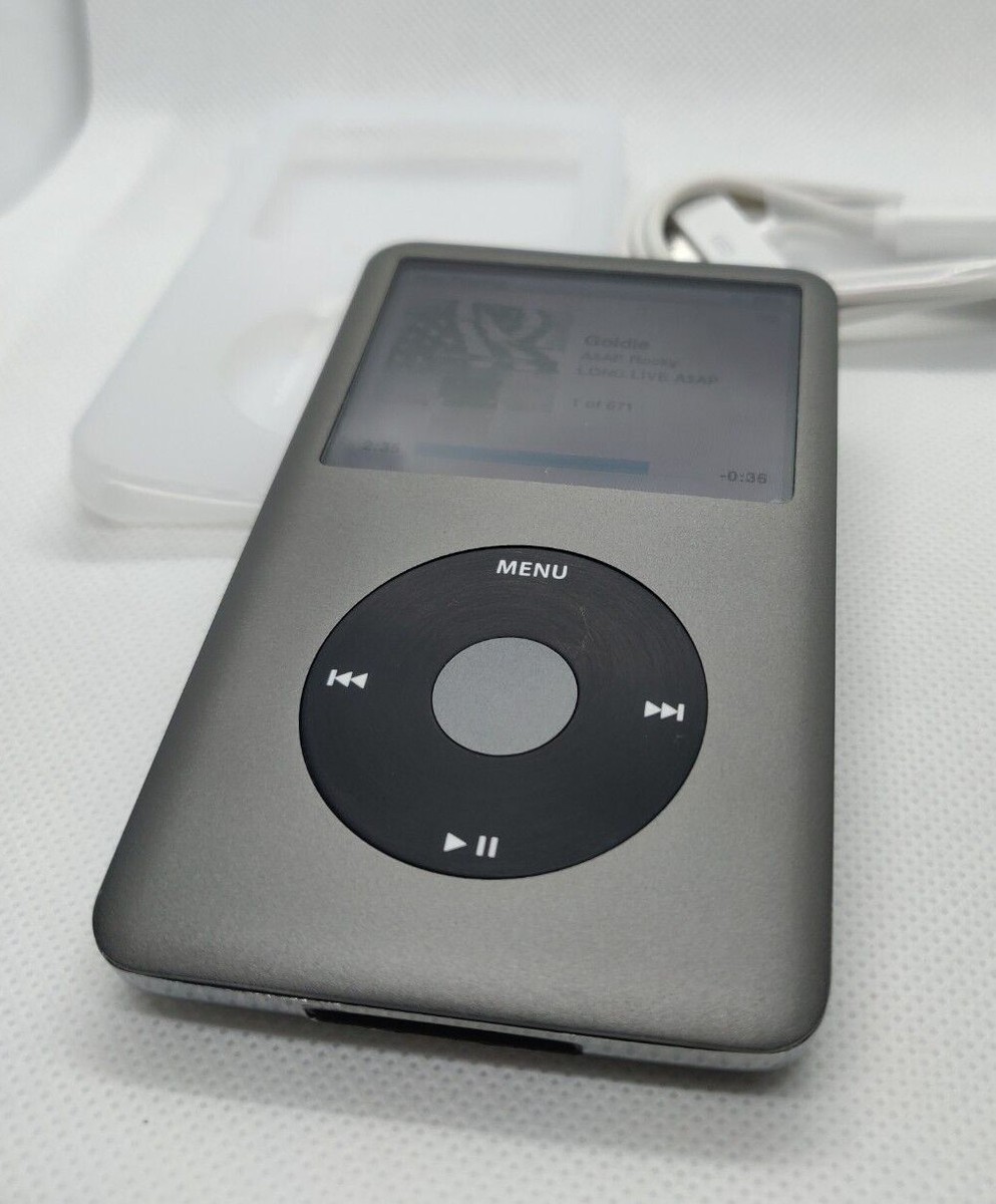 Apple iPod Classic - 7th/6th gen, grey (3000mah battery, full