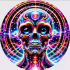 1 OZ .999 PURE SILVER HAYLEYBUG COSMIC GATEKEEPER COLORIZED ART ROUND RARE